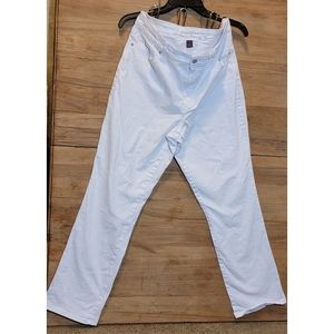 Womens jeans - Gloria Vanderbilt Rail Straight - White - Size 14